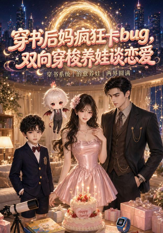 穿书后妈疯狂卡bug,双向穿梭养娃谈恋爱
