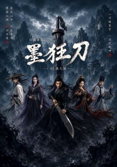 行道者之墨狂刀AI真人版封面