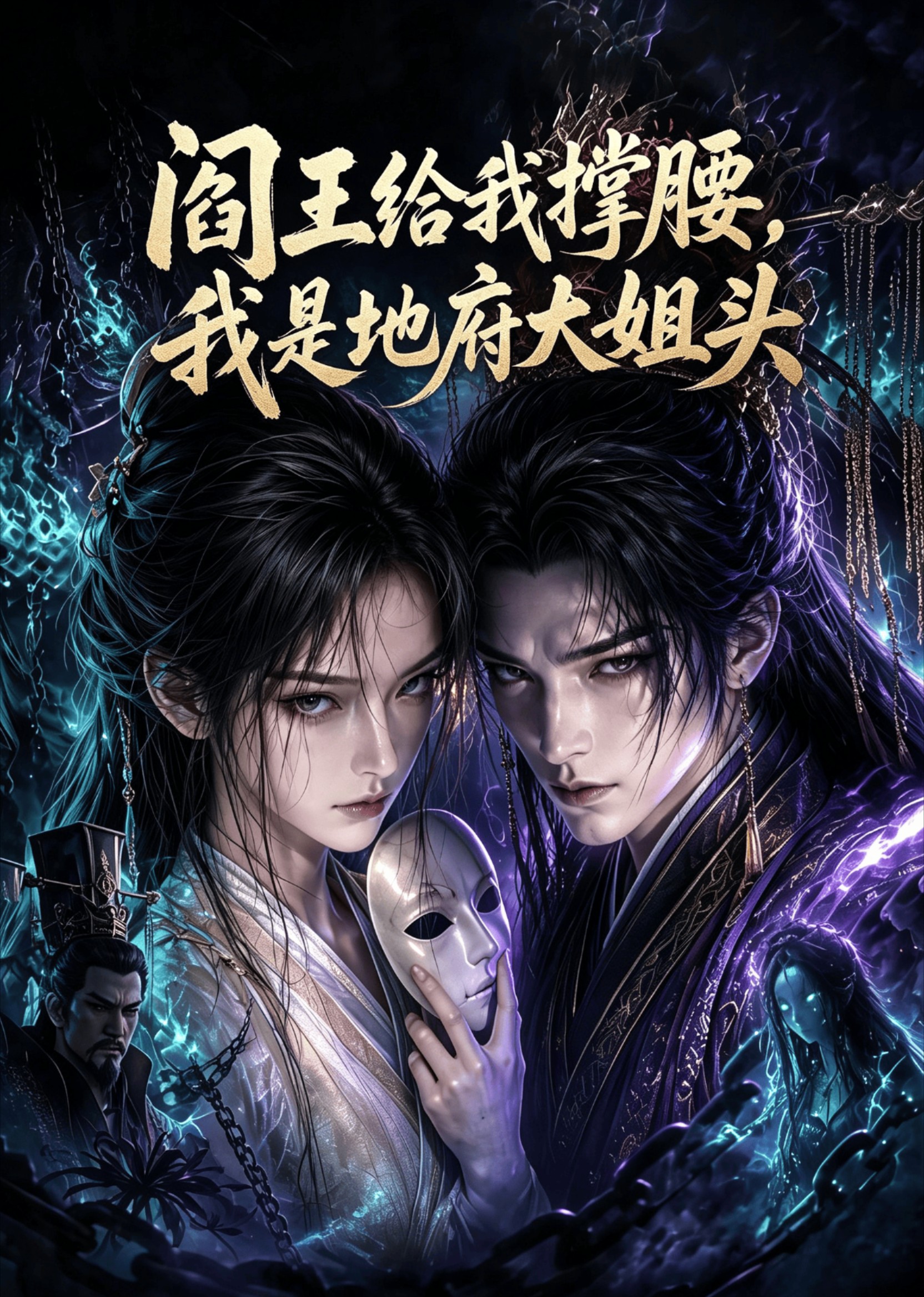 阎王给我撑腰，我是地府大姐头封面