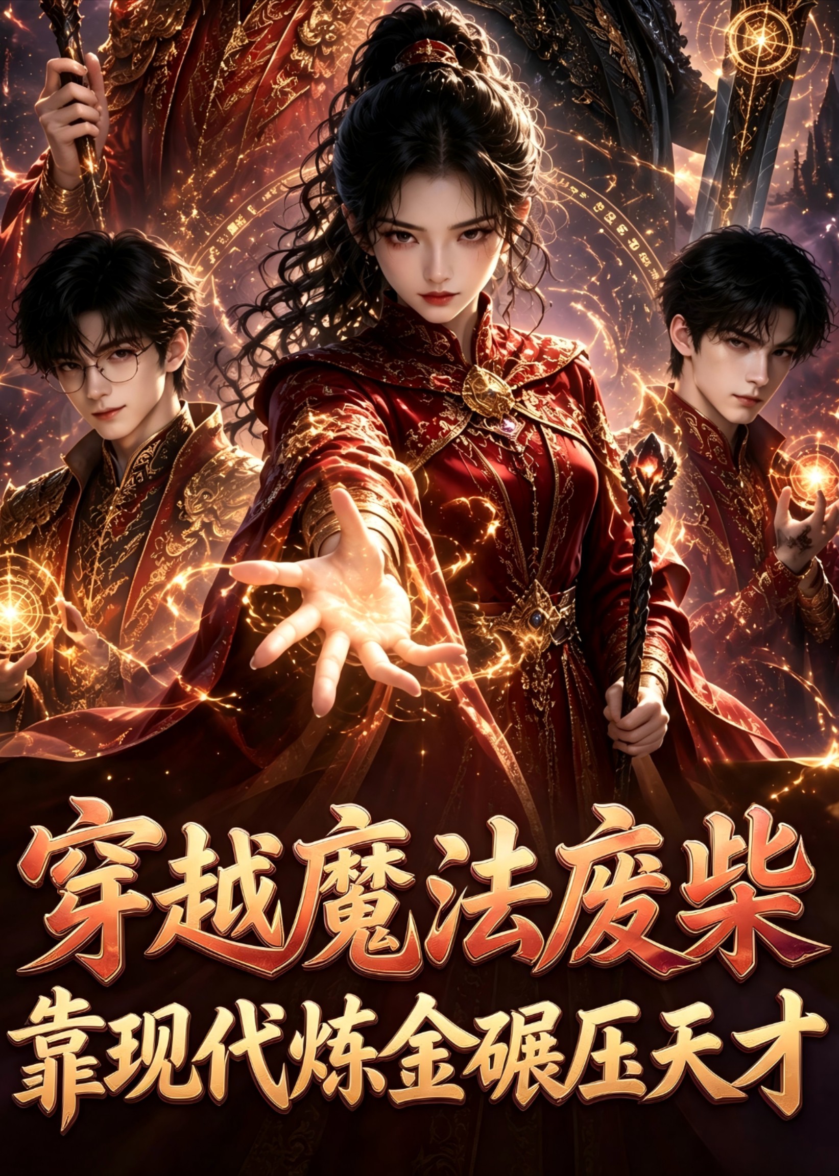 穿越魔法废柴,靠现代炼金碾压天才