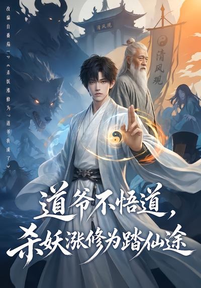 道爷不悟道，杀妖涨修为踏仙途封面图