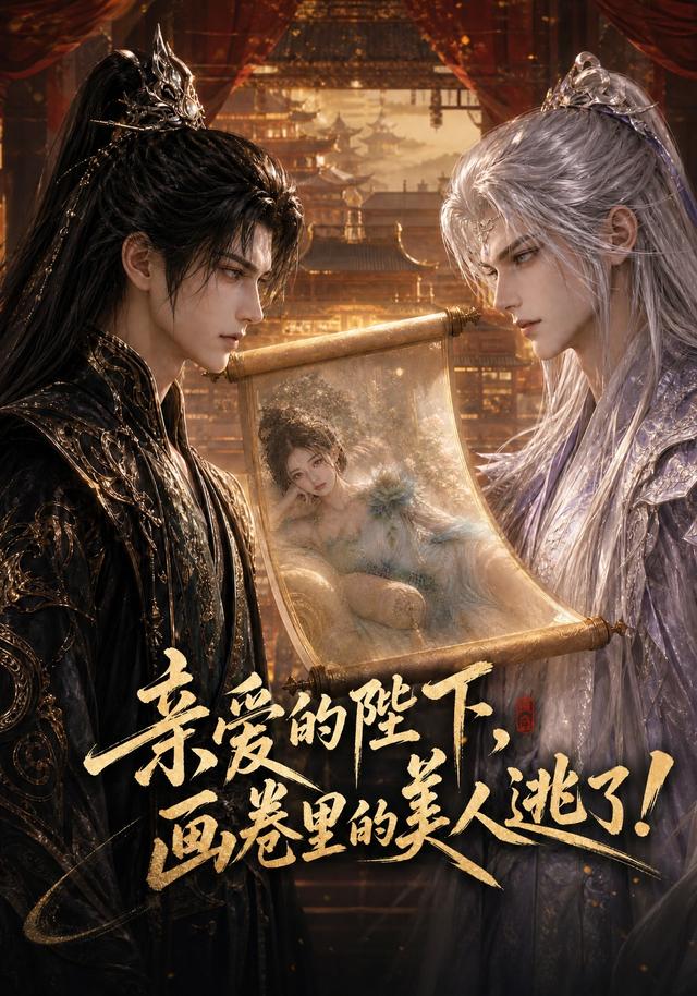 亲爱的陛下，画卷里的美人逃了 海报